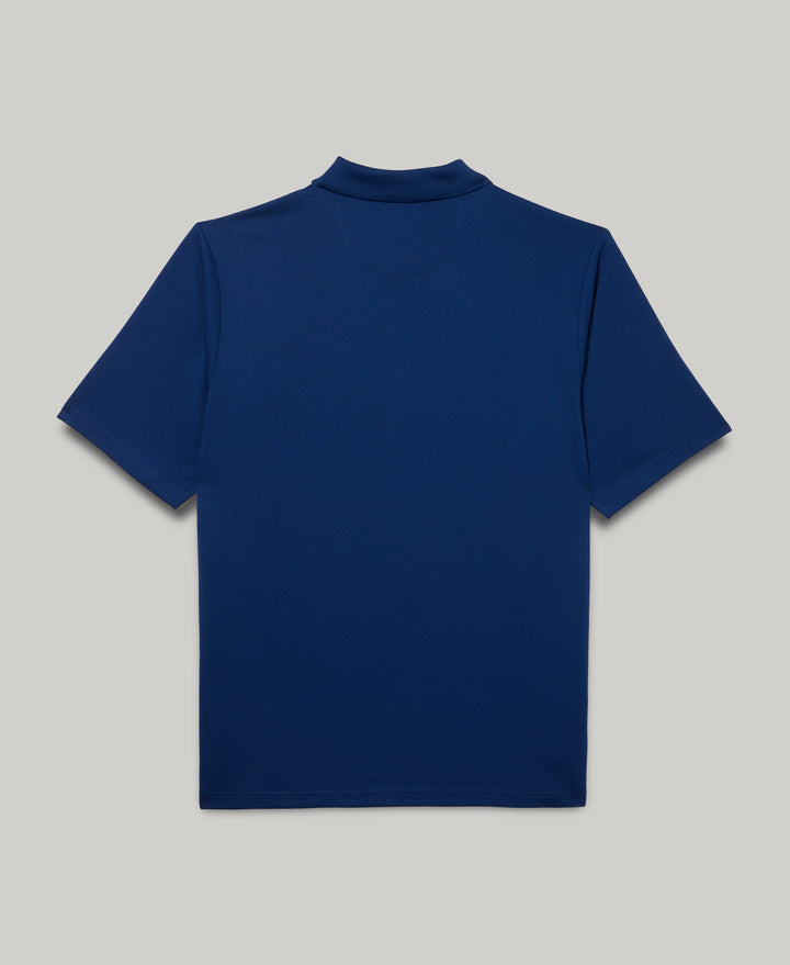 Big & Tall Ottoman Polo Shirt (Bellwether Blue) 