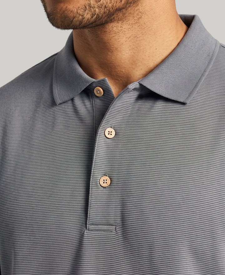 Big & Tall Ottoman Polo Shirt (Quiet Shade) 