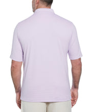 Big & Tall Solid Textured Polo (Pastel Lilac) 