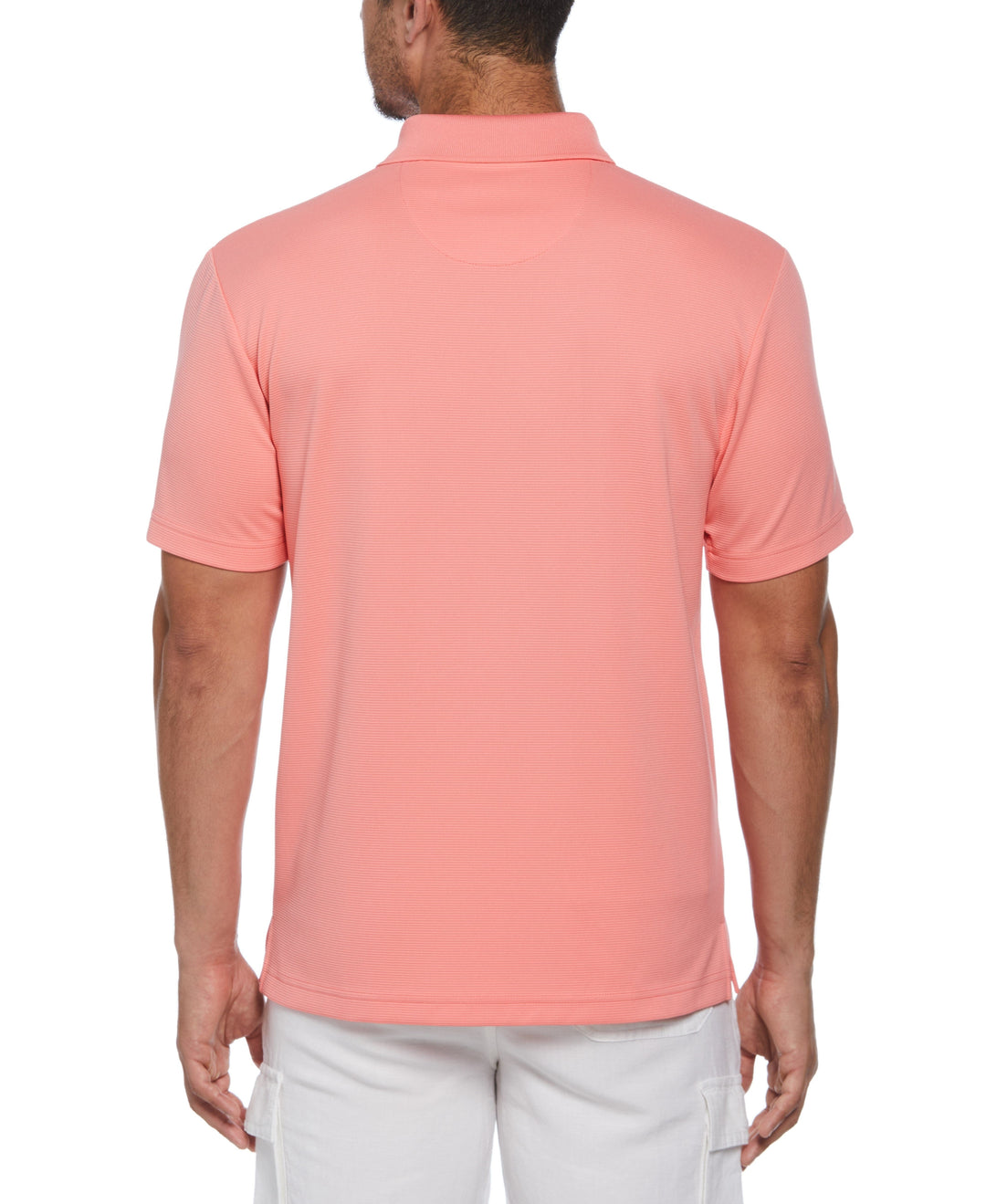 Big & Tall Solid Textured Polo-Polos-Cubavera