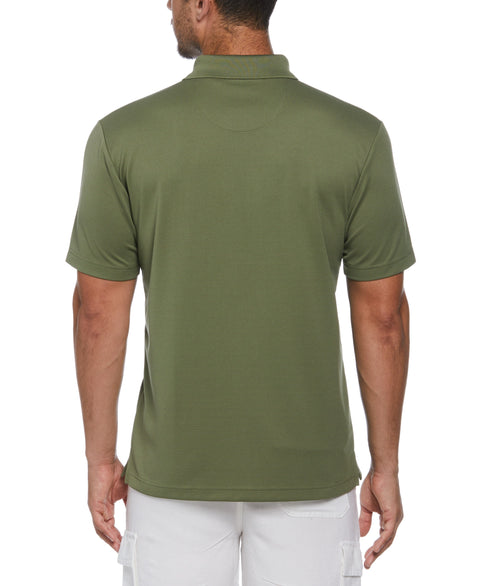 Big & Tall Solid Textured Polo-Polos-Cubavera