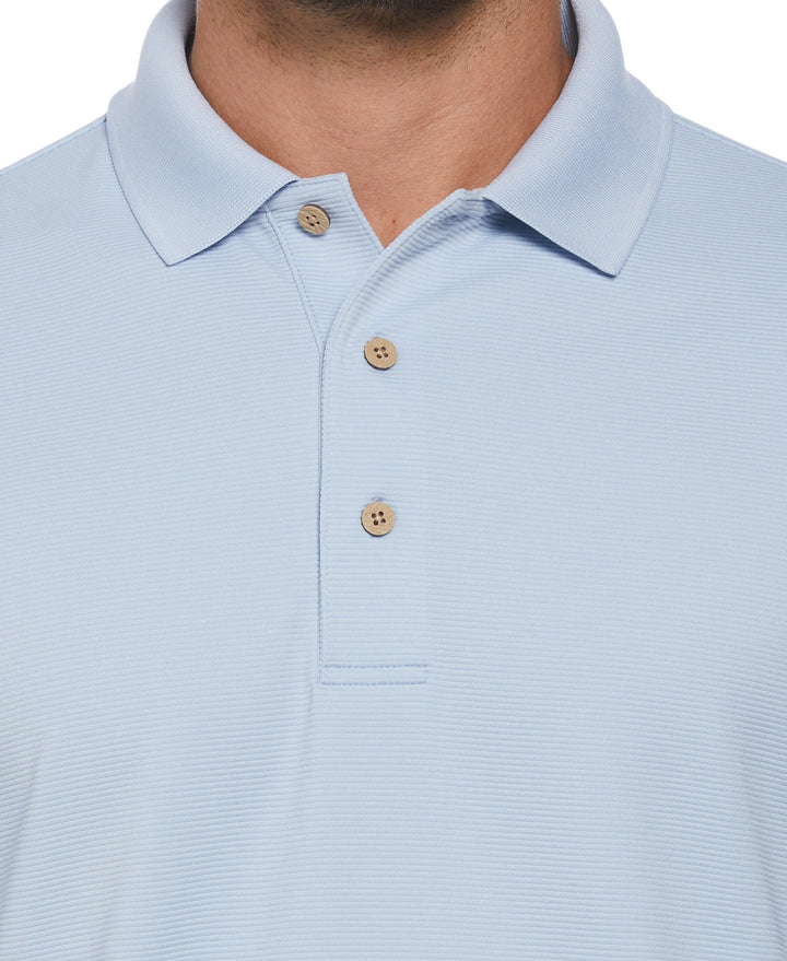 Big & Tall Solid Textured Polo-Polos-Cubavera