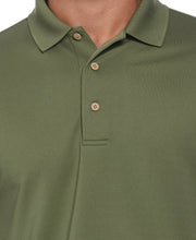 Big & Tall Solid Textured Polo-Polos-Cubavera