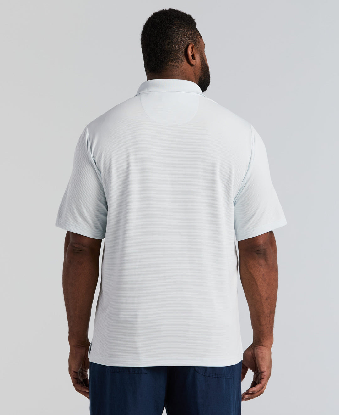 Big & Tall Ottoman Polo Shirt (Ice Melt) 