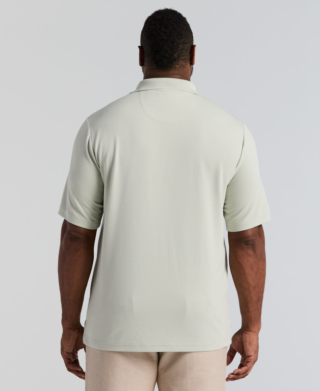 Big & Tall Ottoman Polo Shirt (Mercury) 