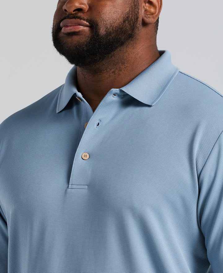 Big & Tall Ottoman Polo Shirt (Mountain Spring) 