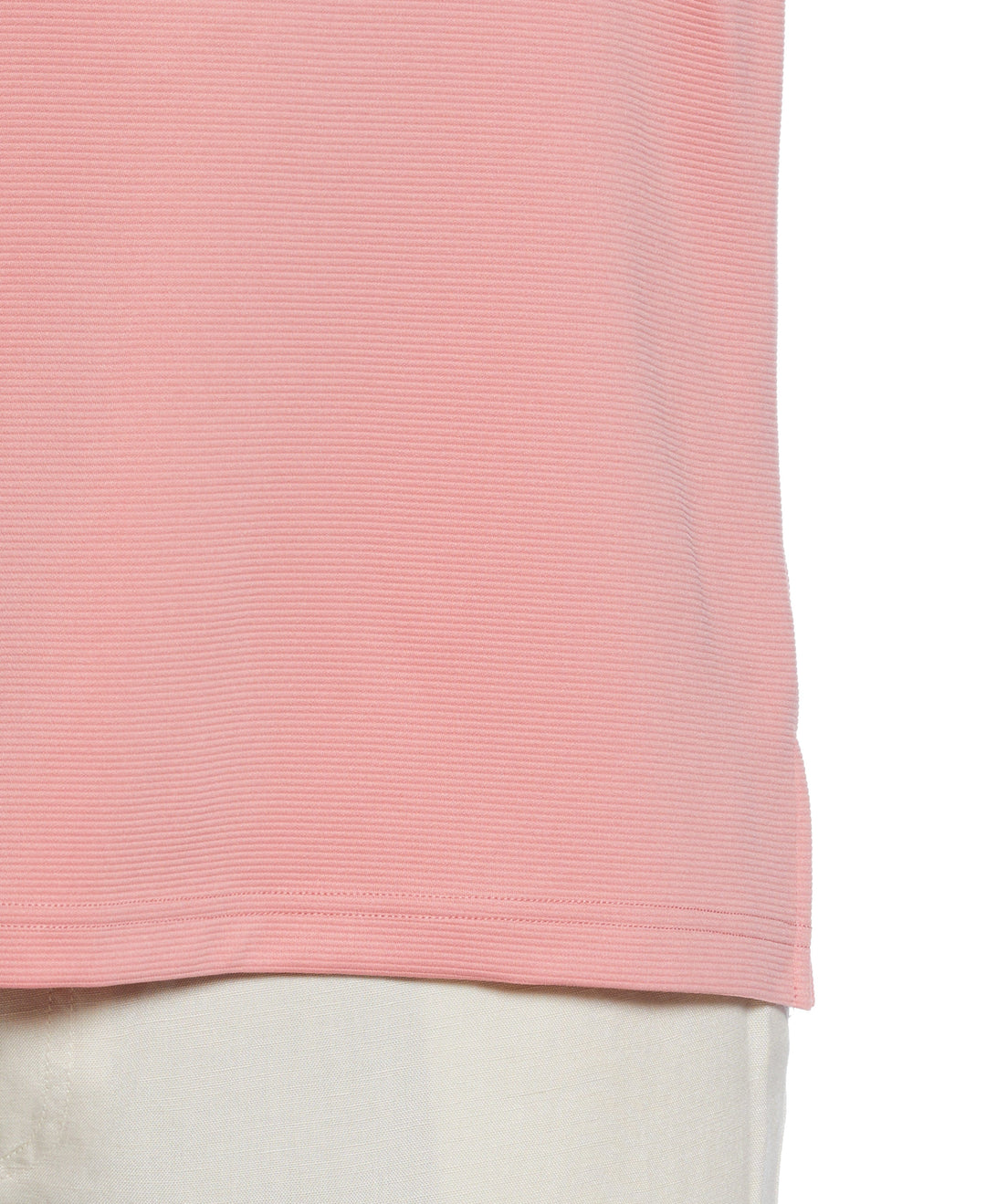 Big & Tall Solid Textured Polo (Brandied Apricot) 