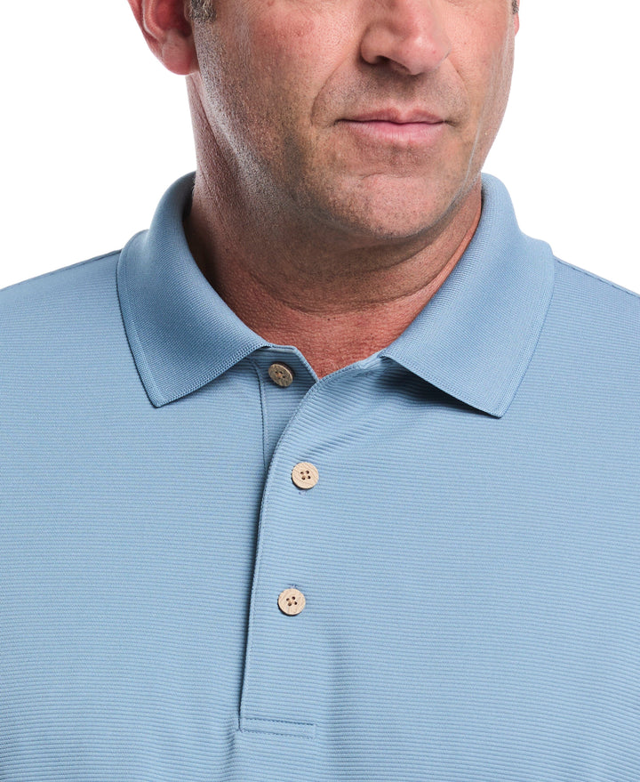 Big & Tall Ottoman Polo Shirt (Windward Blue) 