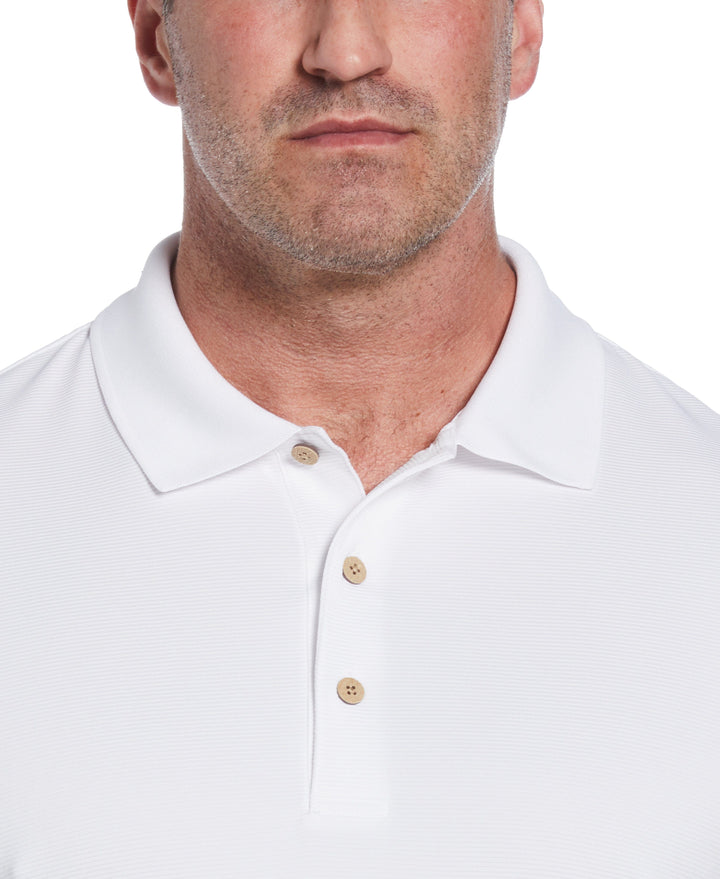 Big & Tall Ottoman Polo Shirt (Bright White) 