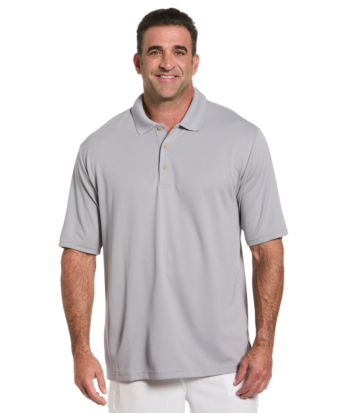Big & Tall Ottoman Polo Shirt (Sleet) 