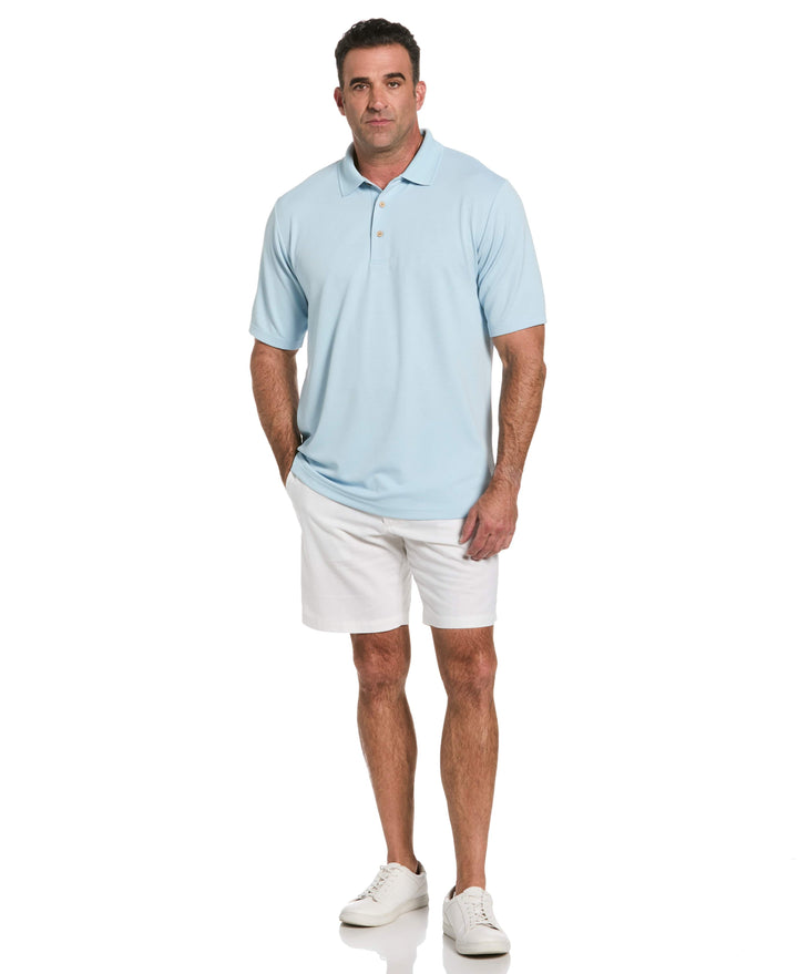 Big & Tall Ottoman Polo Shirt (Dream Blue) 