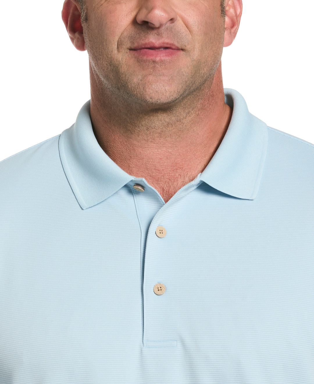 Big & Tall Ottoman Polo Shirt (Dream Blue) 