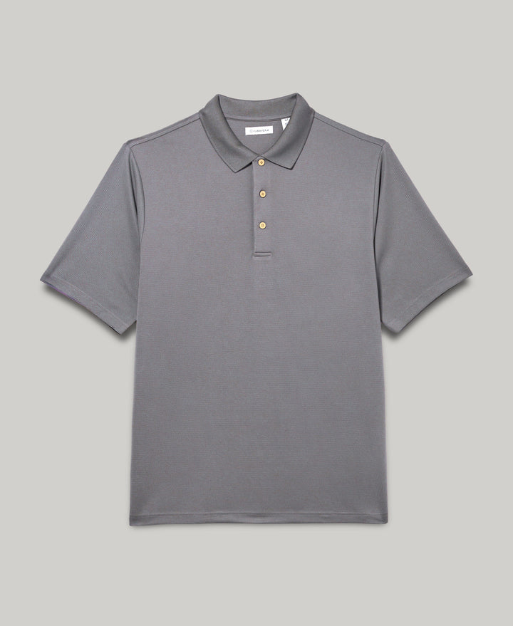 Big & Tall Ottoman Polo Shirt (Quiet Shade) 