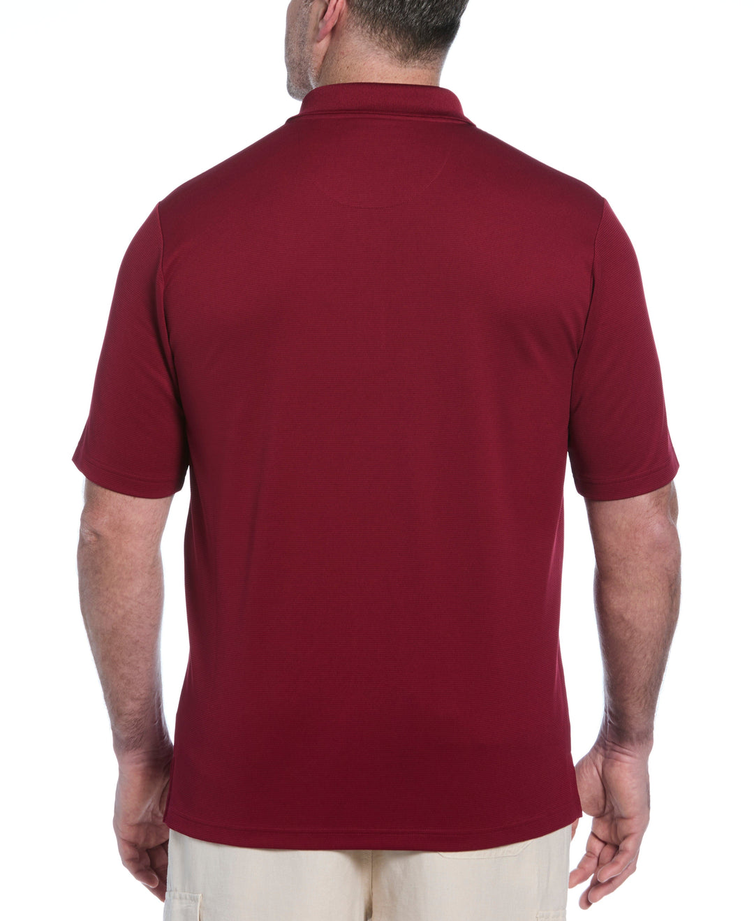 Big & Tall Ottoman Polo Shirt (Biking Red) 