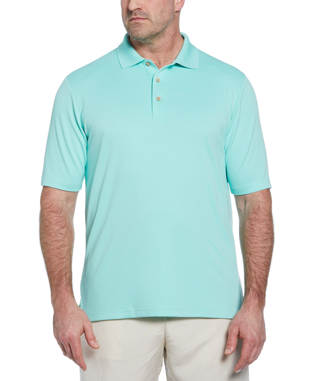 Big & Tall Ottoman Polo Shirt (Cascade) 
