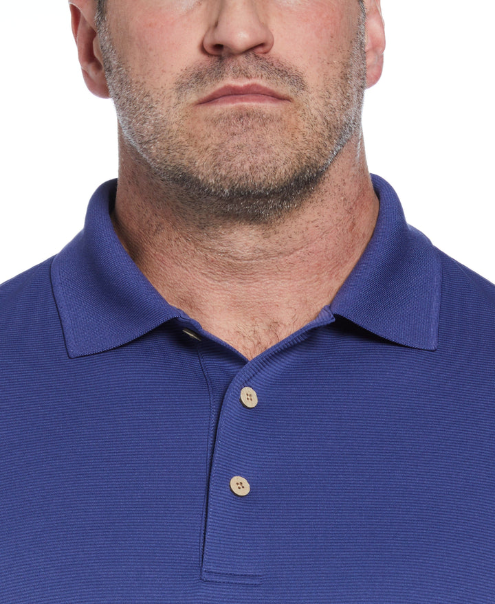 Big & Tall Ottoman Polo Shirt (Skipper Blue) 