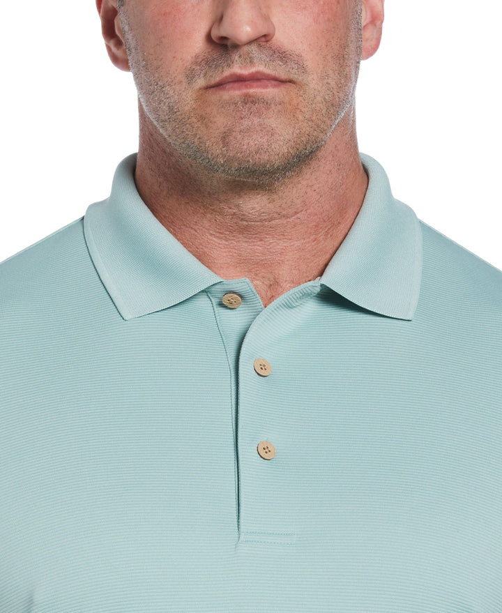 Big & Tall Ottoman Polo Shirt (Blue Surf) 