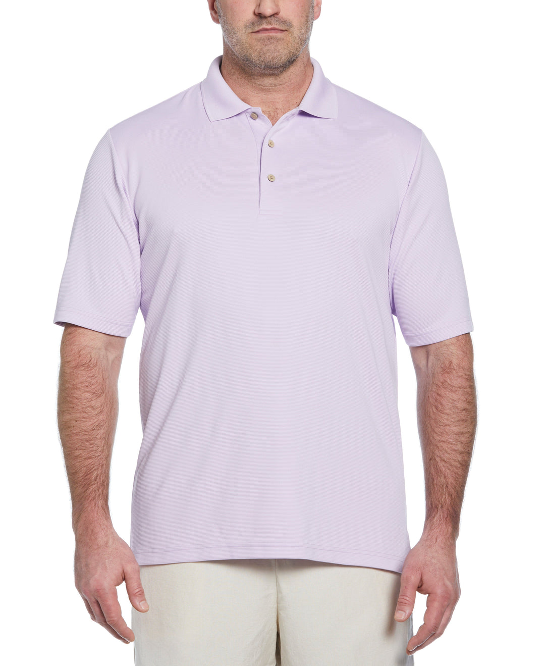 Big & Tall Ottoman Polo Shirt (Pastel Lilac) 