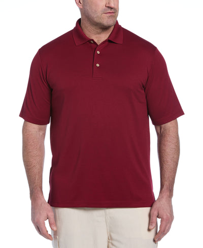 Big & Tall Solid Ottoman Essential Polo-Polos-Cubavera