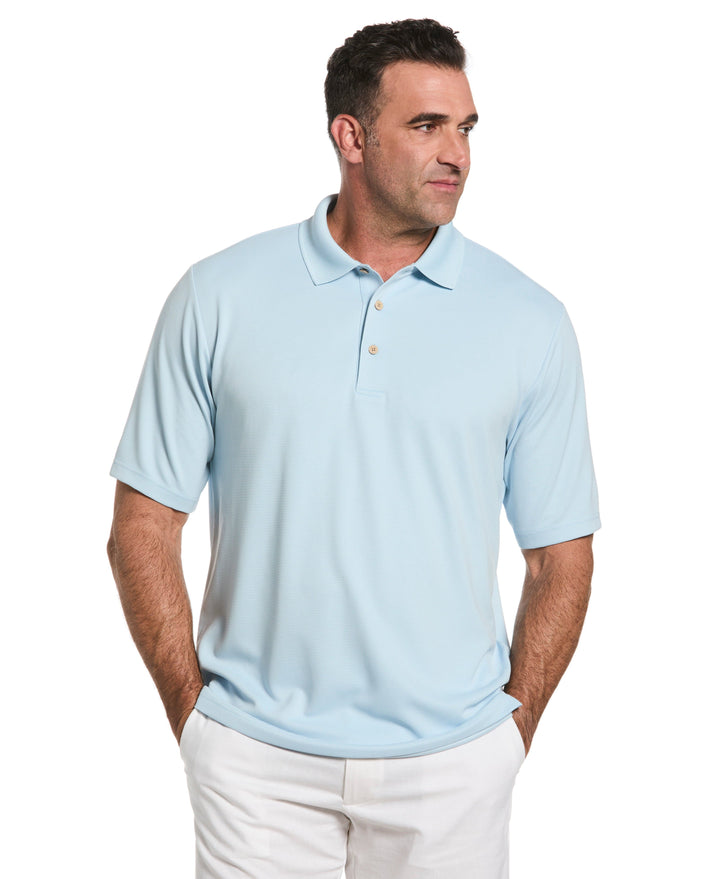 Big & Tall Ottoman Polo Shirt (Dream Blue) 