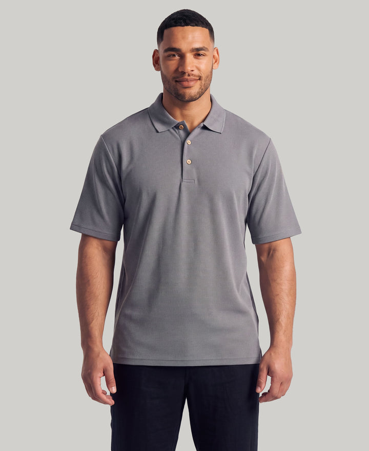 Big & Tall Ottoman Polo Shirt (Quiet Shade) 