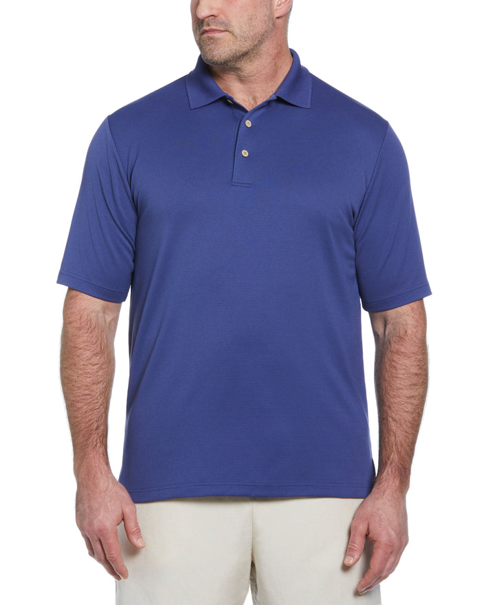 Big & Tall Ottoman Polo Shirt (Skipper Blue) 