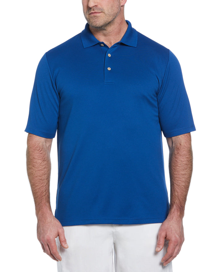 Big & Tall Ottoman Polo Shirt (True Blue) 