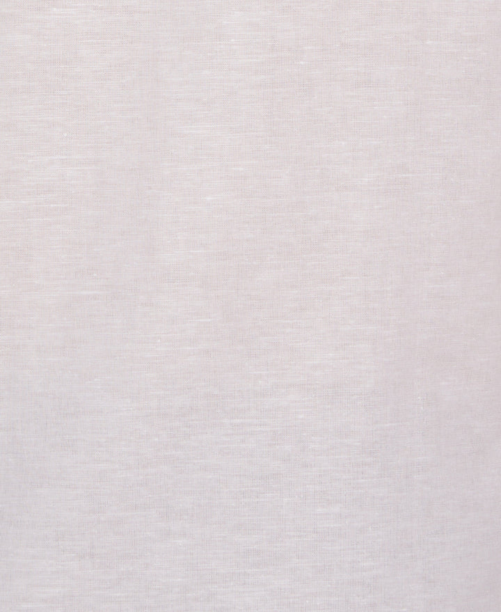 Linen Blend Tri-Color Panel Shirt (Pink Tulle) 