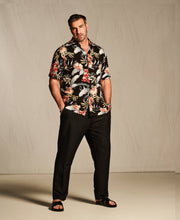 Big & Tall Tropical Floral Print Shirt