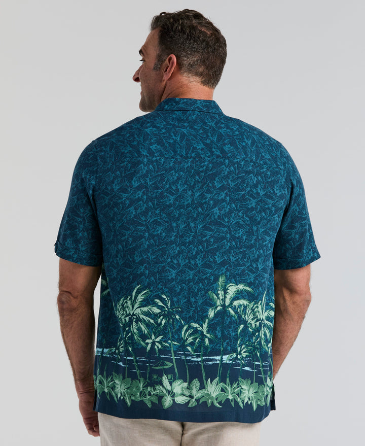 TROPICAL HORIZON SHIRT (Moonlit Ocean) 