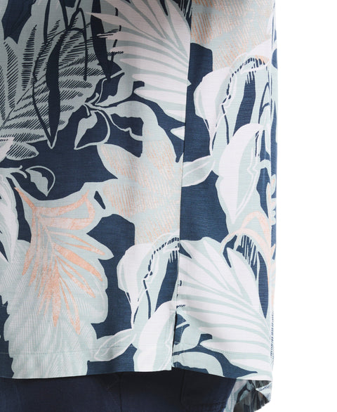 Big & Tall Tropical Print Shirt (Tapestry) 