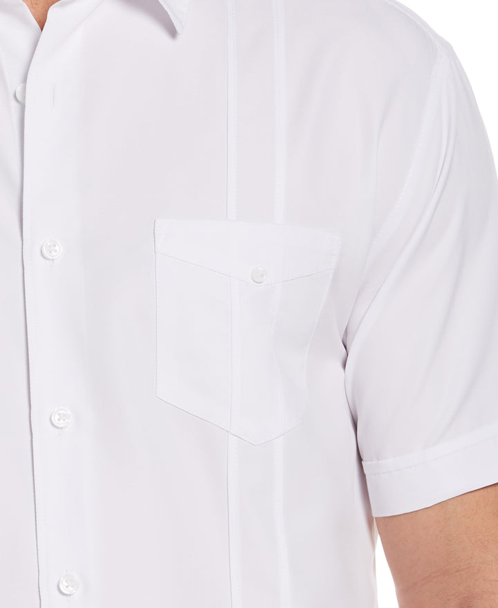Big & Tall Two-Pocket Double Pintuck Shirt-Casual Shirts-Cubavera