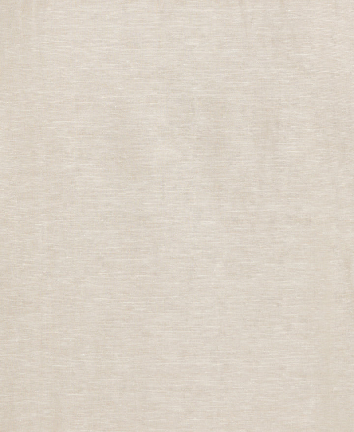 Big & Tall Two Pocket Embroidered Guayabera Shirt (Cuban Sand) 