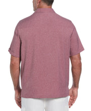 Two-Tone Cross Tuck Chambray Shirt (Hawthorn Rose) 
