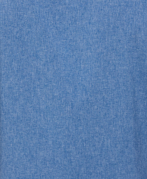 Big & Tall Two-Tone Cross Tuck Chambray Shirt-Casual Shirts-Cubavera
