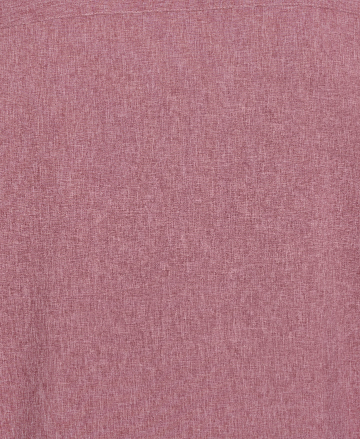 Big & Tall Two-Tone Cross Tuck Chambray Shirt (Hawthorn Rose) 