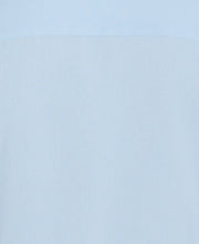 Two-Tone Cross Tuck Chambray Shirt (Cerulean) 
