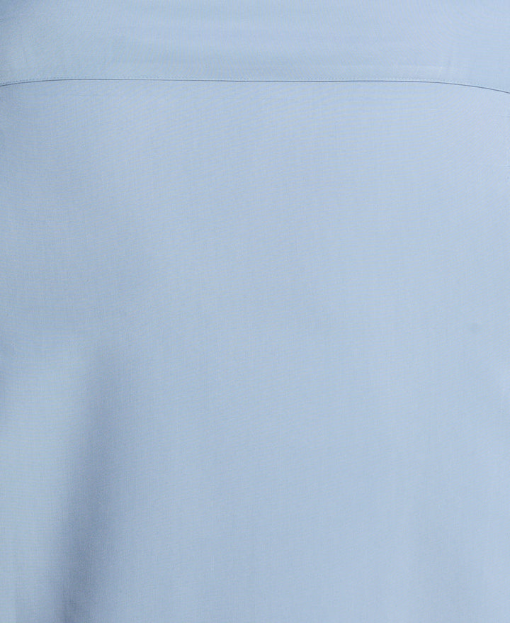 Big & Tall Two-Tone Geo Embroidered Shirt (Windward Blue) 