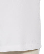 Big & Tall Two-Tone One Pocket Floral Print Shirt (Brilliant White) 