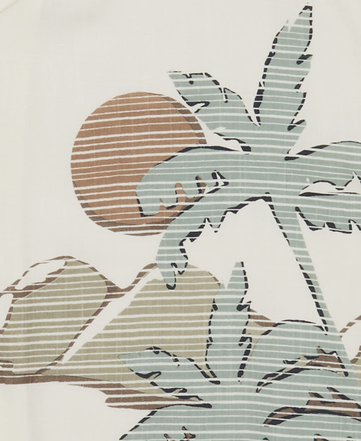 SS V/SLUB SCENIC PRINT (Egret) 