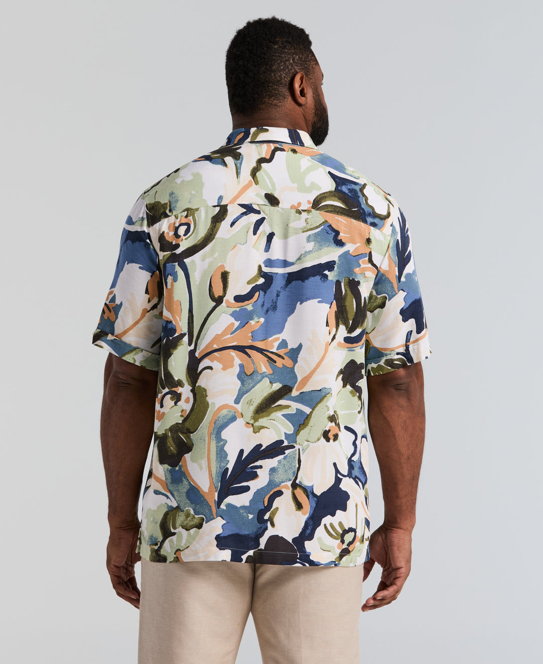 Big & Tall Watercolor Print (Blue Horizon) 