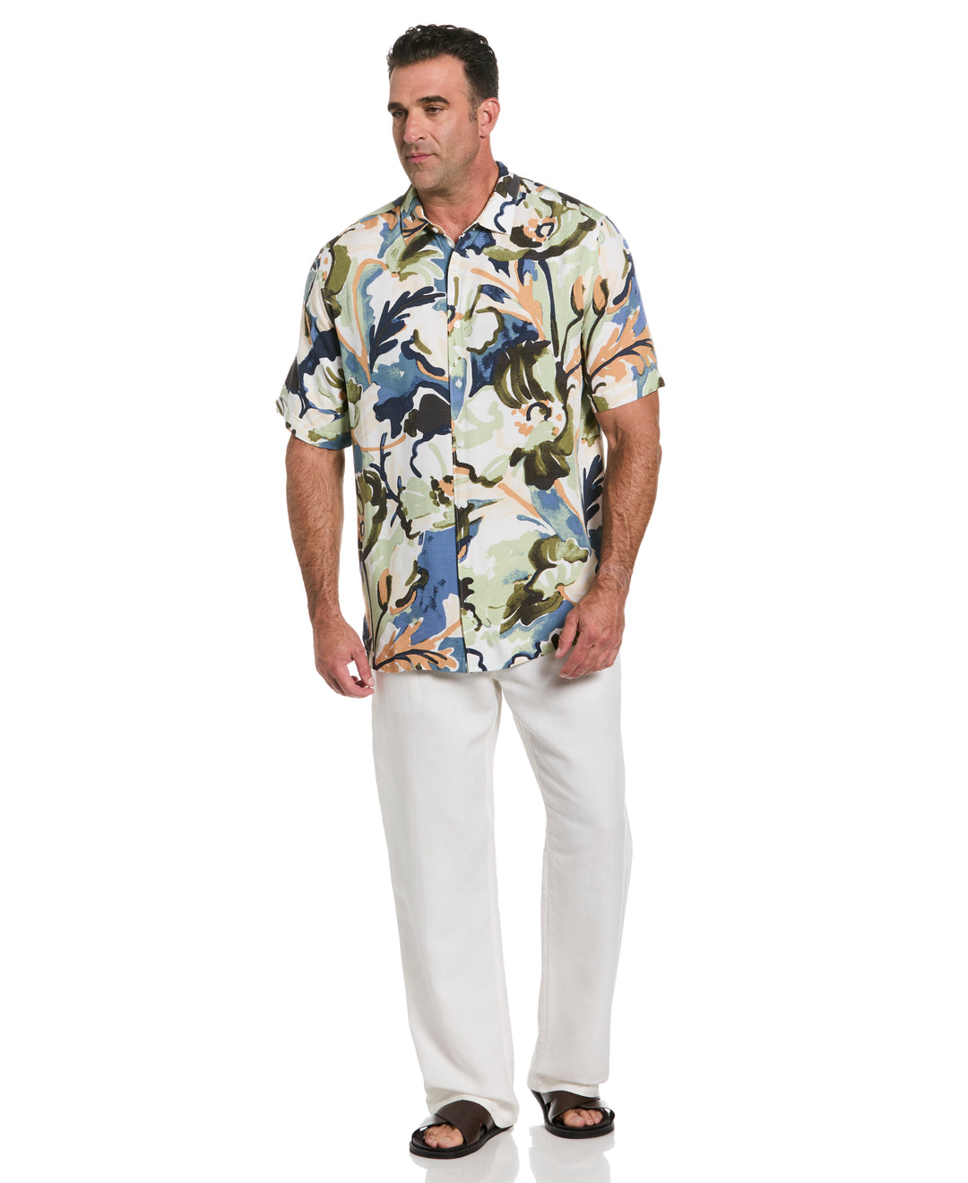 Big & Tall Watercolor Print (Blue Horizon) 