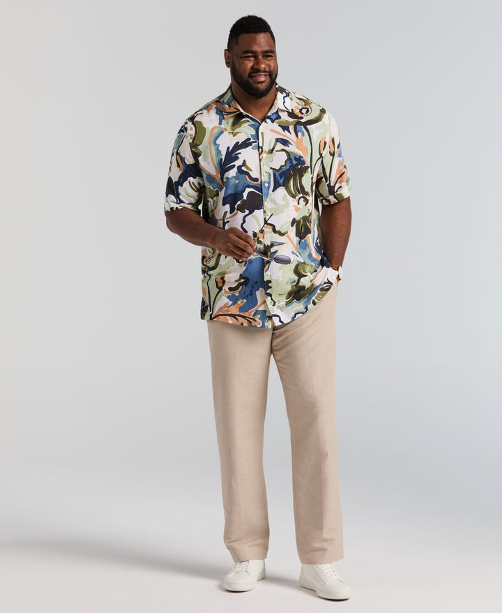 Big & Tall Watercolor Print (Blue Horizon) 