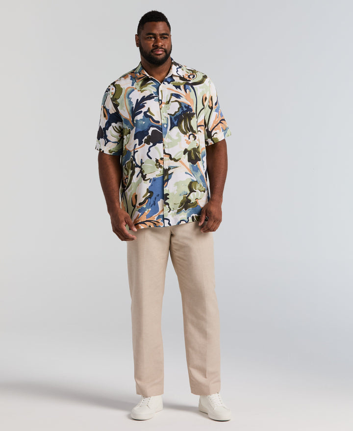 Big & Tall Watercolor Print (Blue Horizon) 