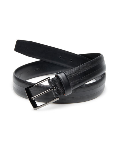 Black Leather Belt (Blk) 