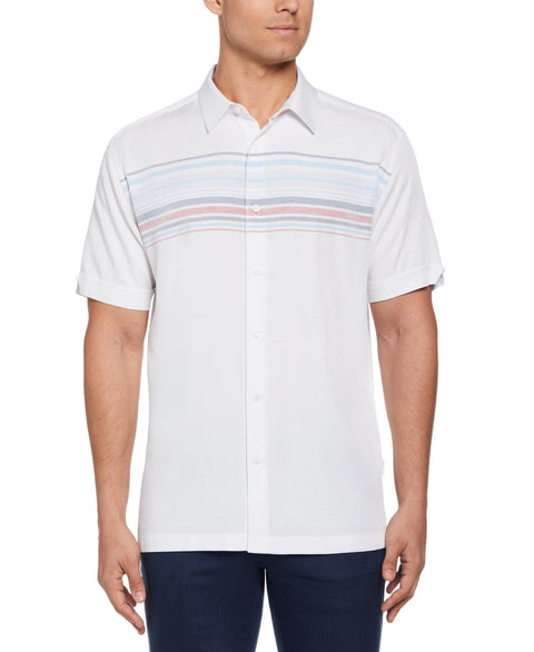 Chest Stripe Shirt (Brilliant White) 