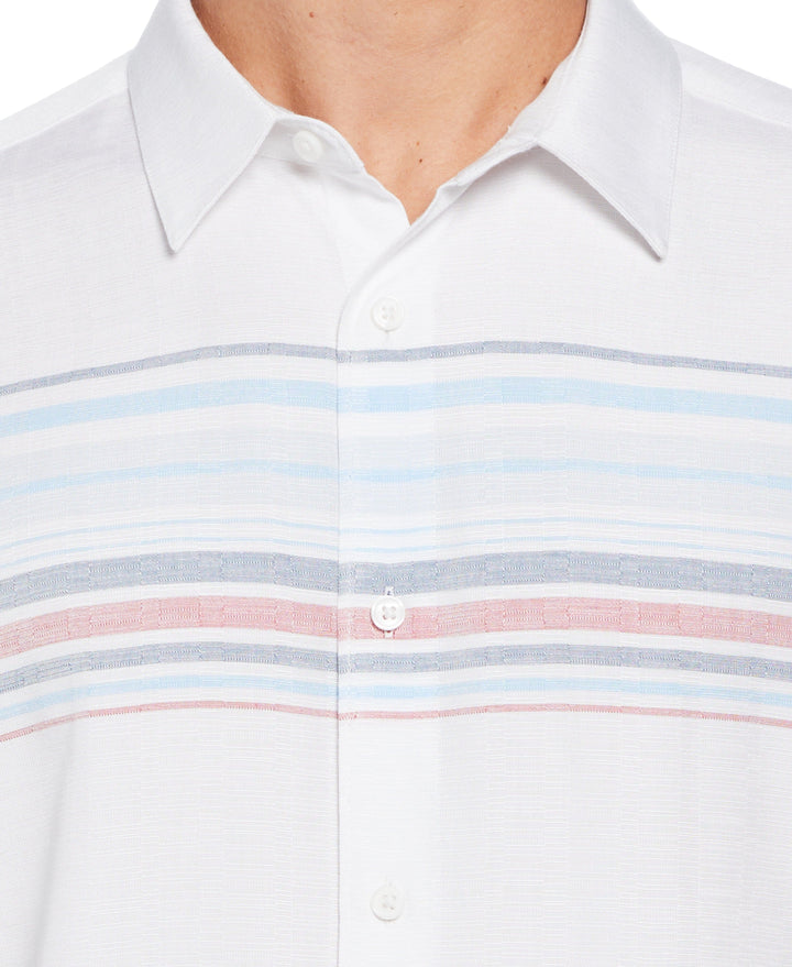 Chest Stripe Shirt (Brilliant White) 