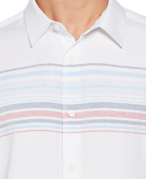 Chest Stripe Shirt (Brilliant White) 