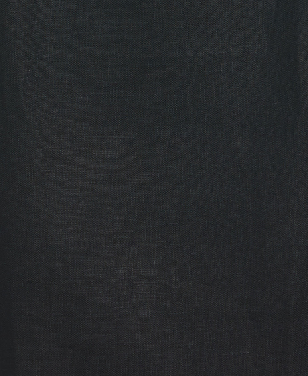 Linen 1 Pocket Shirt (Jet Black) 