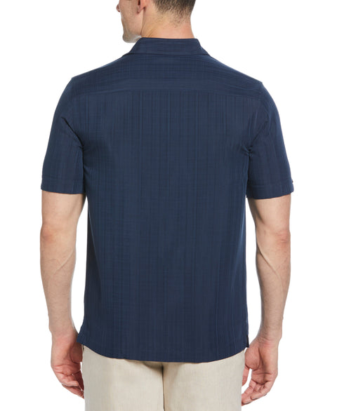 Textured One Pocket Shirt (Dress Blues) 